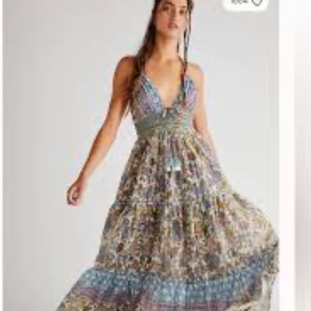 Free People Real Live Maxi Dresd - Picture 5 of 12